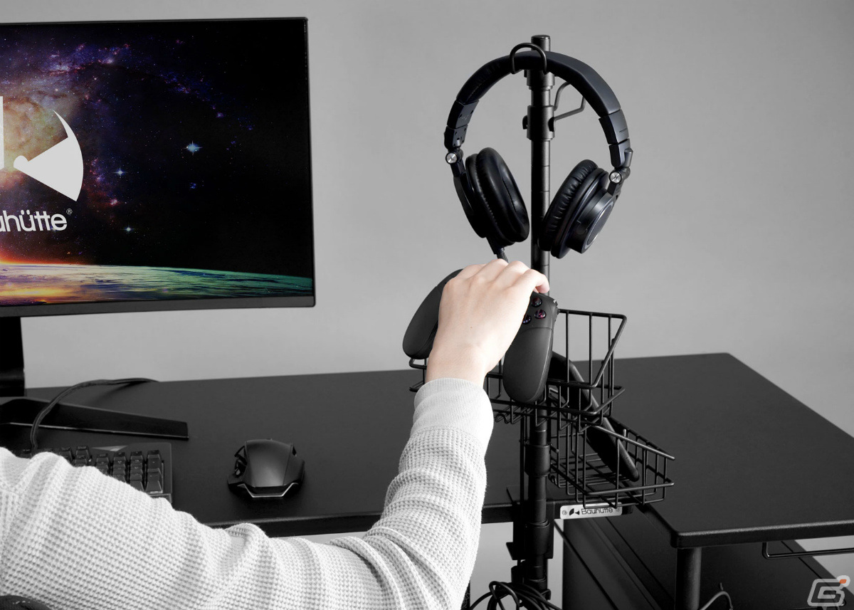 デスクに後付けできるタワー型スタンド「ヘッドセットタワー」がBauhutteより発売！の画像5