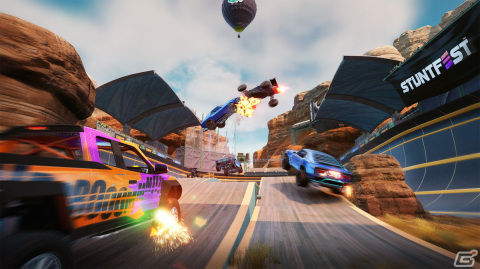 エクストリームスポーツ・レースゲーム「Stuntfest - World Tour」のデモ版が期間限定でSteamにて配信！の画像3