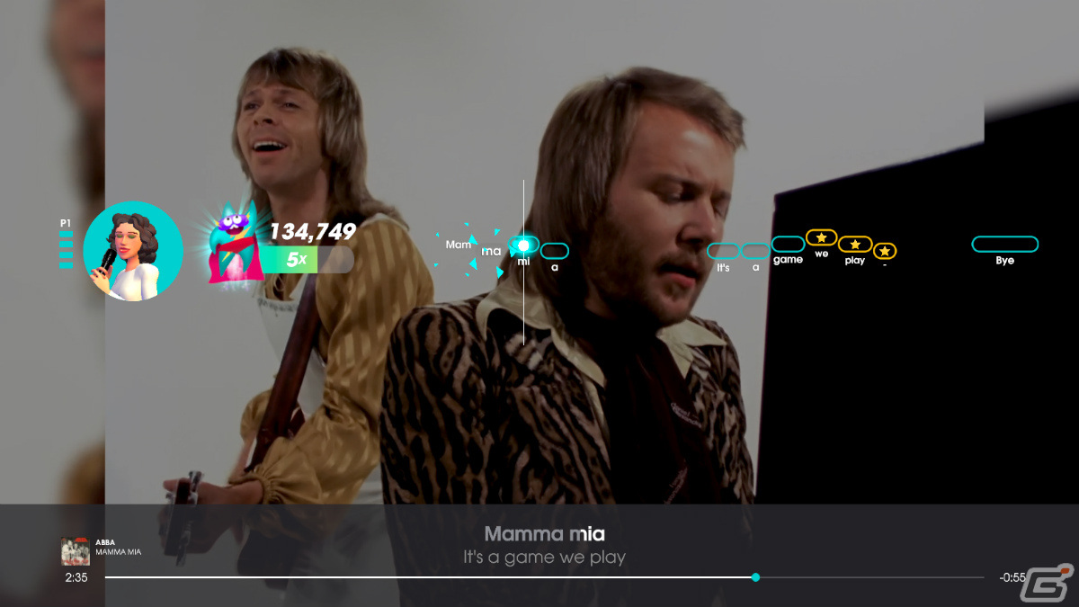 ABBAの楽曲＆MVを全31曲収録したカラオケゲーム「Let's Sing ABBA」がPS5/PS4/Xbox One/Switchで発売！の画像2