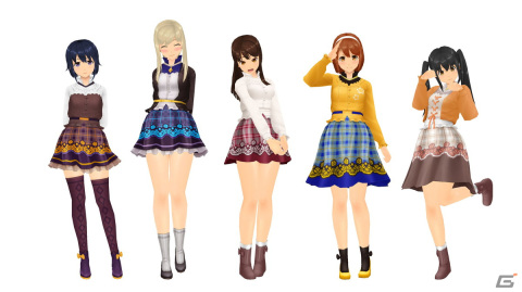 「スクールガールストライカーズ2」全38人分の新作秋服が登場！「スクスト秋のコスまつり」が開催の画像2