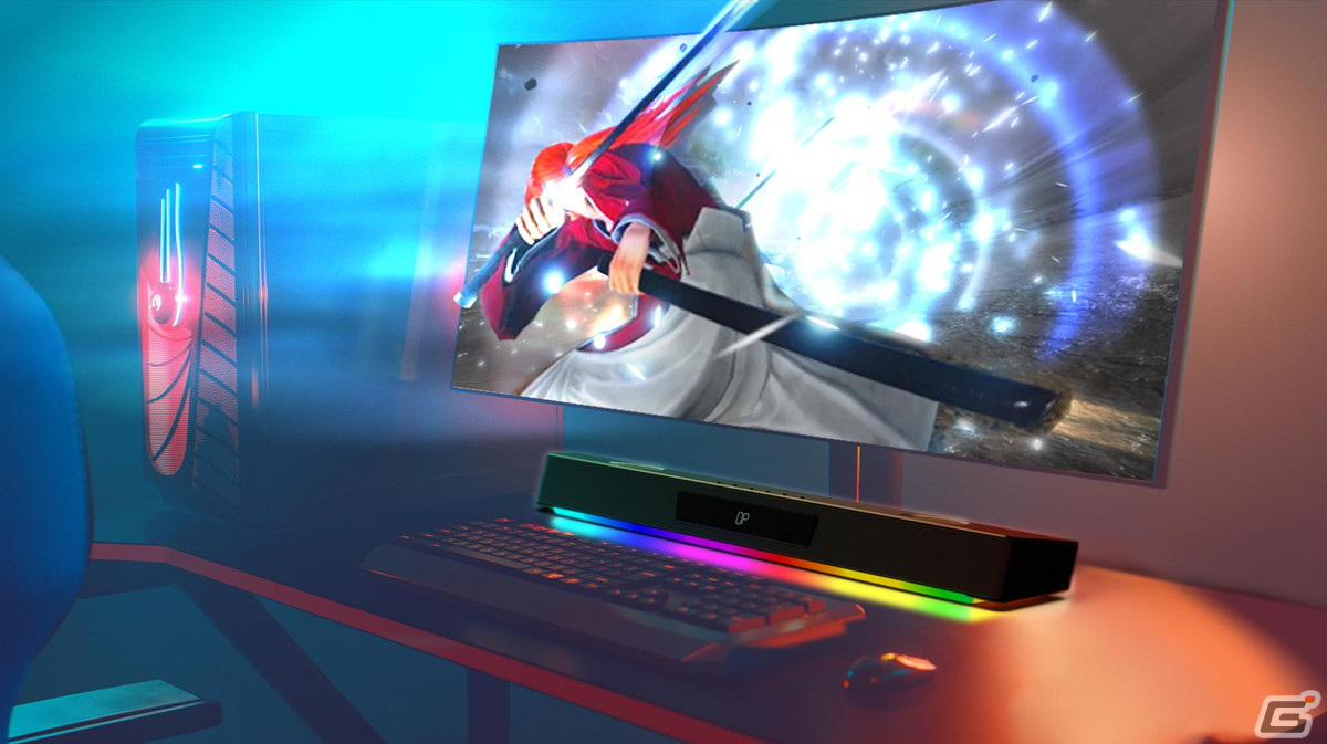 クリエイティブメディア、PCやコンソール機のサウンドをRGBライティングで彩るゲーミングサウンドバー「Sound Blaster Katana V2X」を発売の画像9