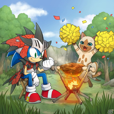 「ソニックフロンティア」にて「モンスターハンター」シリーズとのコラボパックが無料配信！リオレウス装備などが登場の画像7