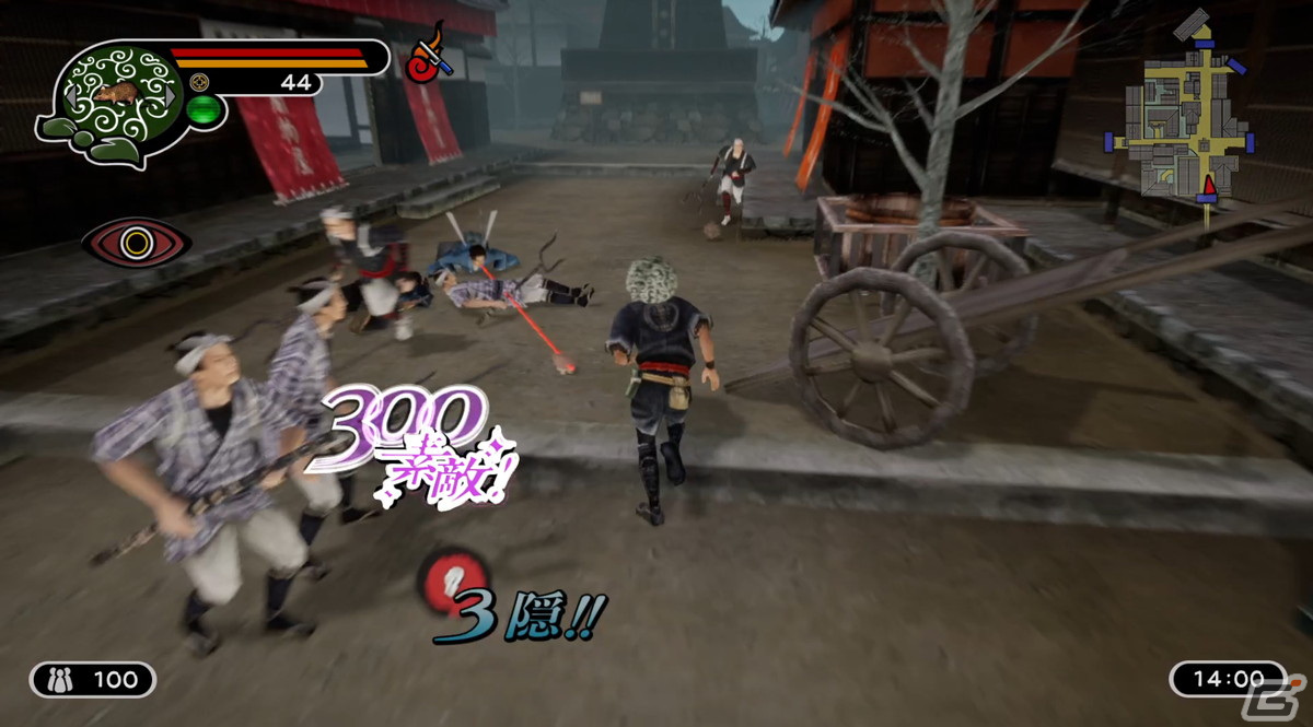 ステルス泥棒ACT「神業 盗来 -KAMIWAZA TOURAI-」ジャストステルスや風呂敷アクションなどのゲームシステムや登場キャラクターを紹介！の画像17