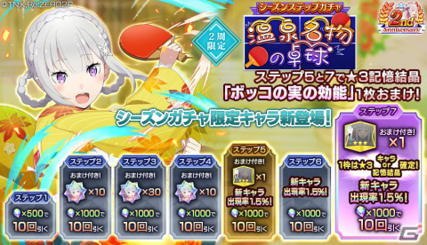 「リゼロス」で踏破イベント「湯けむり異世界紀行」が開始！温泉を満喫するエミリアとシオンが登場の画像7
