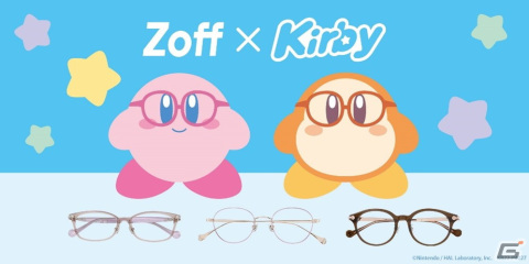 メガネブランド「Zoff」と「星のカービィ」がコラボしたアイウェアコレクションが登場！先行予約スタートの画像1