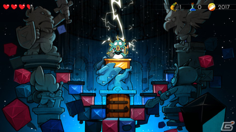PS5版「WonderBoy：ドラゴンの罠」が発売！トカゲ人間に変えられてしまった主人公によるノンストップACTの画像1