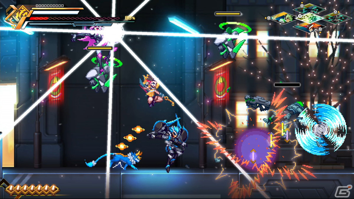 Steam版「蒼き雷霆 ガンヴォルト 鎖環」が配信開始！第1弾から第3弾までのDLCが無償で付属する記念キャンペーンを実施中の画像5