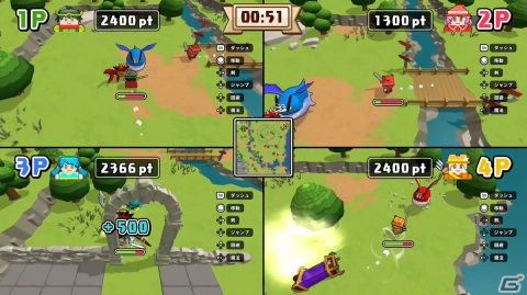 中世を舞台としたハチャメチャパーティバトルが最大4人で楽しめる「ボクらのファンタジークエスト」がSwitchで配信開始！の画像8