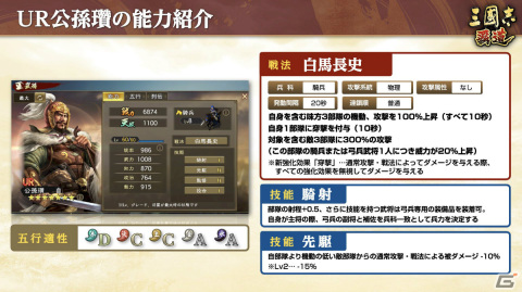 「三國志 覇道」にUR武将「馬騰」「公孫瓚」が登場！1vs1の真剣勝負を楽しむ新イベント「君主戦」も開催決定の画像3