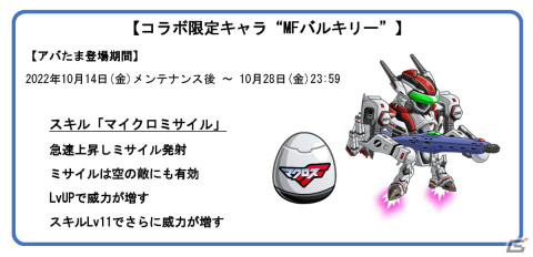 「城とドラゴン」と「マクロスF」の復刻コラボイベントが開催！「MFバルキリー」のお着替え「VF-25F/S（B）」が登場の画像2