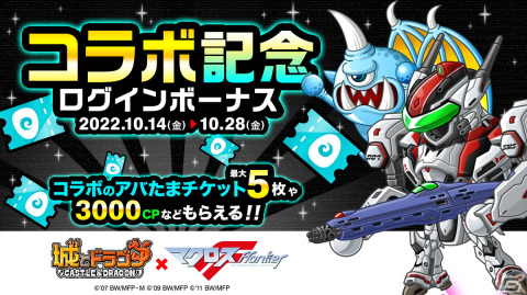 「城とドラゴン」と「マクロスF」の復刻コラボイベントが開催！「MFバルキリー」のお着替え「VF-25F/S（B）」が登場の画像9
