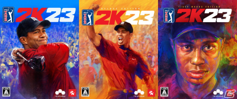 「ゴルフ PGAツアー 2K23」が発売！タイガー・ウッズ選手をはじめ14人以上の実在選手が登場の画像1