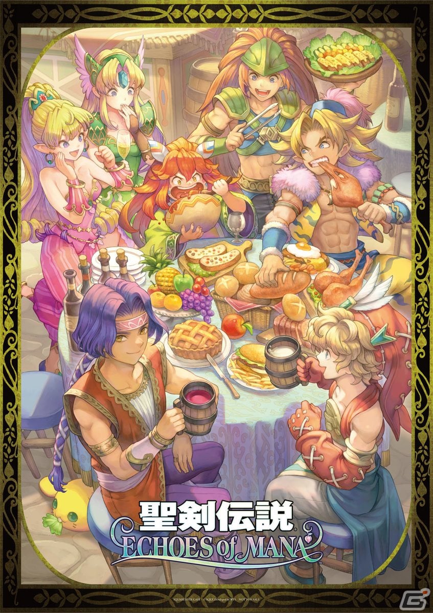 「聖剣伝説 ECHOES of MANA」とスクウェア・エニックス カフェのコラボが10月29日より開催決定！の画像8