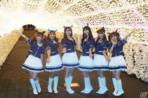 「東京メガイルミ 2022-2023」イルミネーション点灯式に「ウマ娘」から前田佳織里さん、高柳知葉さんら6名が出走！の画像14