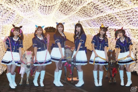 「東京メガイルミ 2022-2023」イルミネーション点灯式に「ウマ娘」から前田佳織里さん、高柳知葉さんら6名が出走！の画像15