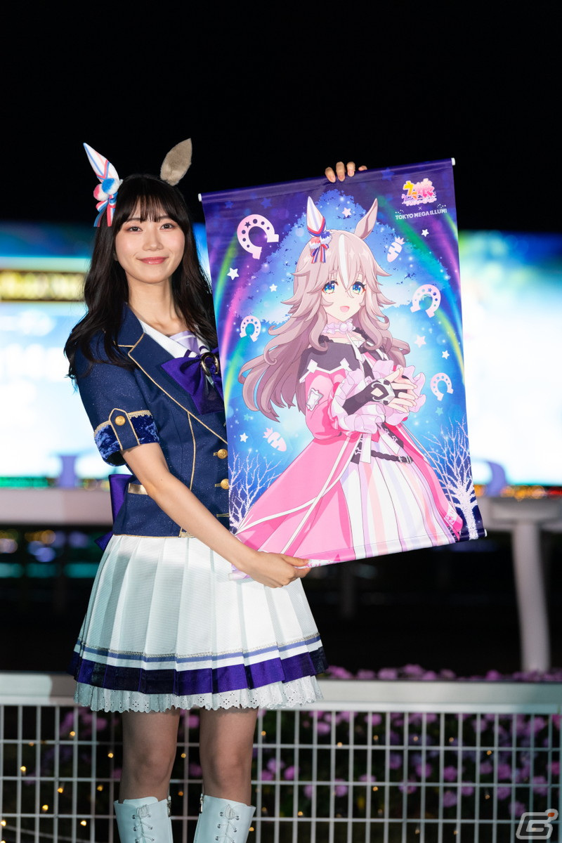 「東京メガイルミ 2022-2023」イルミネーション点灯式に「ウマ娘」から前田佳織里さん、高柳知葉さんら6名が出走！の画像7