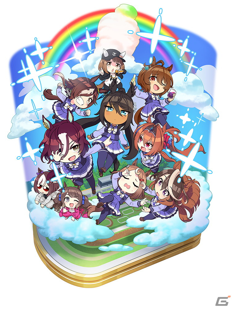 「ウマ娘 プリティーダービー」ショートアニメ「うまゆる」主題歌「ゆるパカHAPPY DAYS！」が配信開始！の画像8