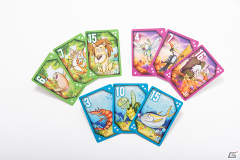 数ならべカードゲーム「うみぞら～海と空と大地でどうぶつたちが割り込みをしようとして『お前らいい加減にしろ！』と言いたくなるゲーム～」が11月4日に発売の画像3