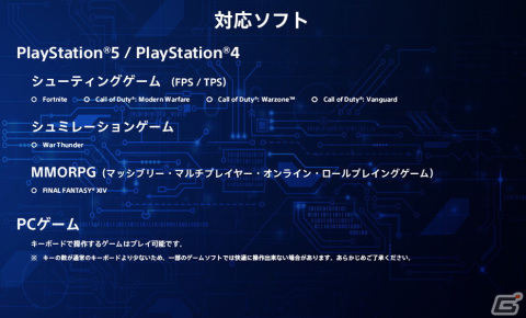 PS5/PS4のFPSをキーボード＆マウスで遊べる「タクティカルアサルトコマンダー メカニカルキーパッド」が11月に発売！の画像9