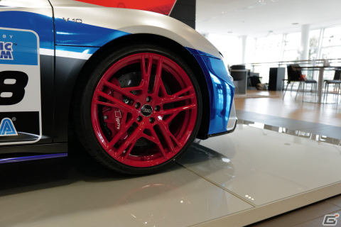 ソニックのデザインが施されたアウディのスーパーカーが登場！担当者にコラボの経緯などを聞いてきたの画像6