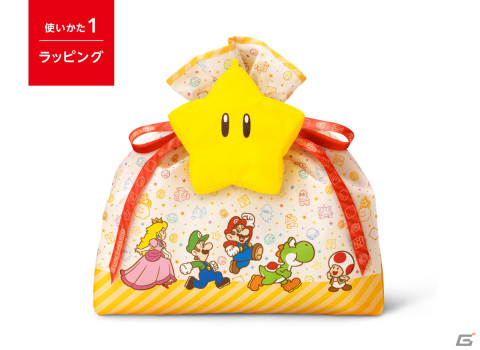 「スーパーマリオ」と「スプラトゥーン3」のラッピング×エコバッグが11月18日に発売！プレゼントとしてもエコバッグとしても活躍の画像2