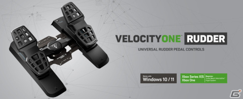 Turtle Beachよりフライトシミュレーション用のラダーペダル「VelocityOneラダーペダル」が販売の画像1