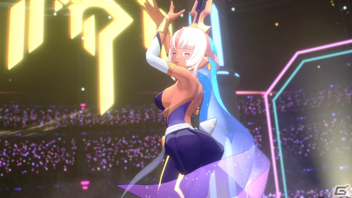 「蒼き雷霆 ガンヴォルト 鎖環」電子の踊精ルクシアが歌う「気高き暁光」のMVが公開！「アフターエピソードATEMS編」の挿入歌の画像2