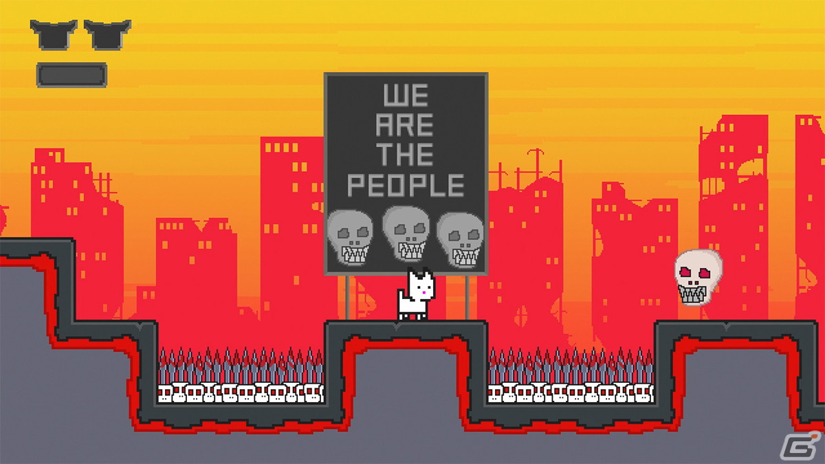 子猫が地獄を駆け抜ける！簡単操作で遊べるアクションゲーム「BYTE CATS」がSwitchで配信開始の画像2