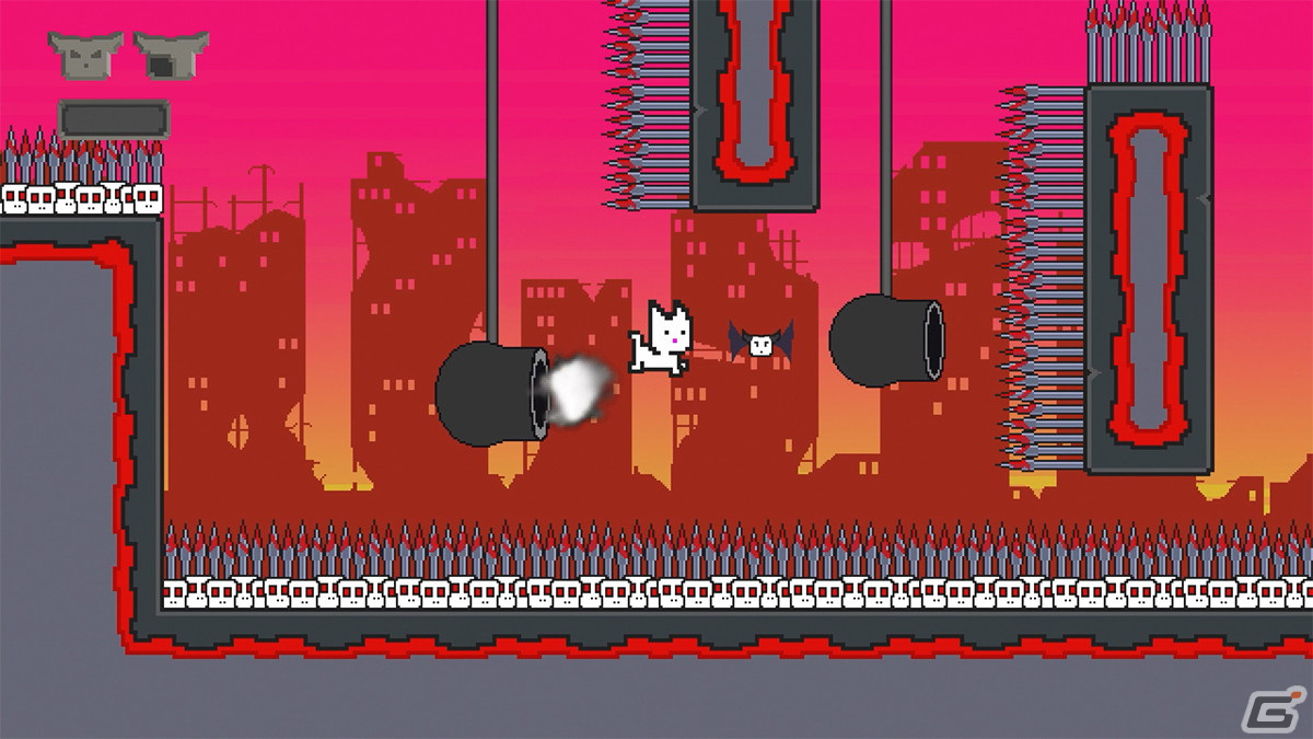 子猫が地獄を駆け抜ける！簡単操作で遊べるアクションゲーム「BYTE CATS」がSwitchで配信開始の画像3
