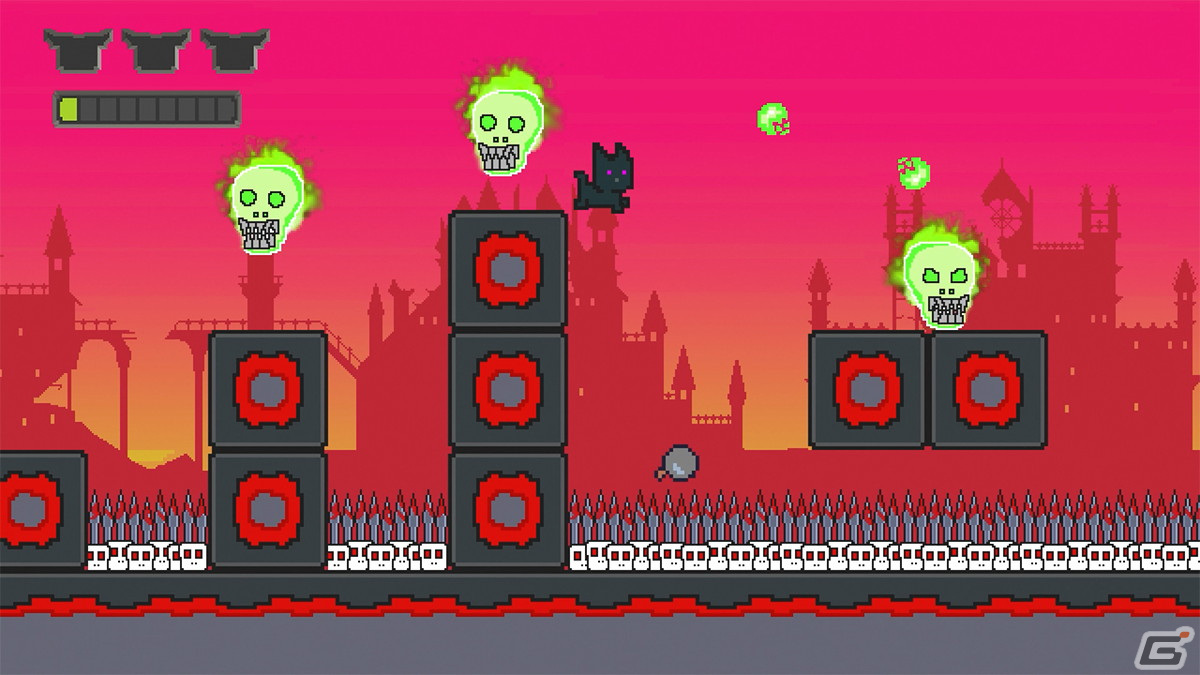 子猫が地獄を駆け抜ける！簡単操作で遊べるアクションゲーム「BYTE CATS」がSwitchで配信開始の画像5