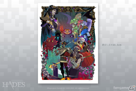 「Hades」TシャツやポスターなどのグッズがFangamer Japanで発売！ケルベロスとデューサのぬいぐるみも登場の画像11