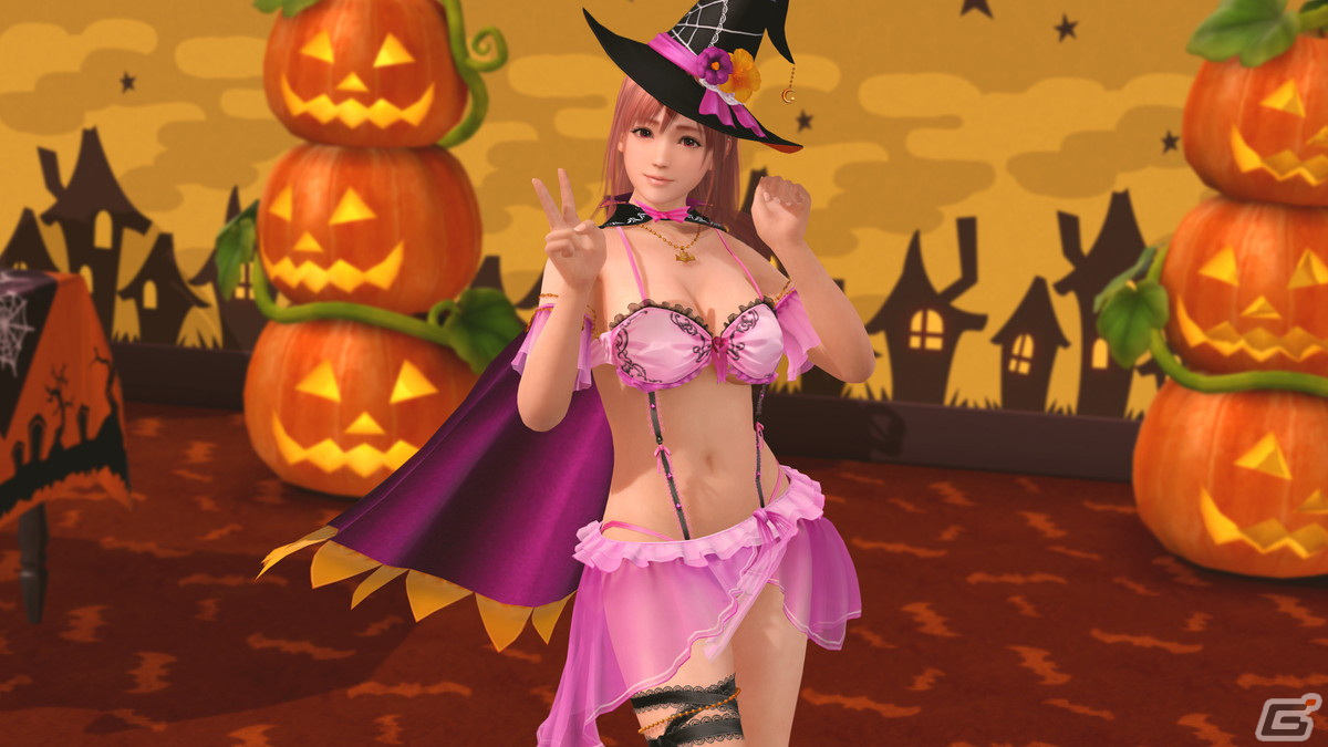 「DEAD OR ALIVE XVV」にてなつかしコーデガチャが最大70連無料のハロウィンキャンペーン第1弾が開始！の画像1