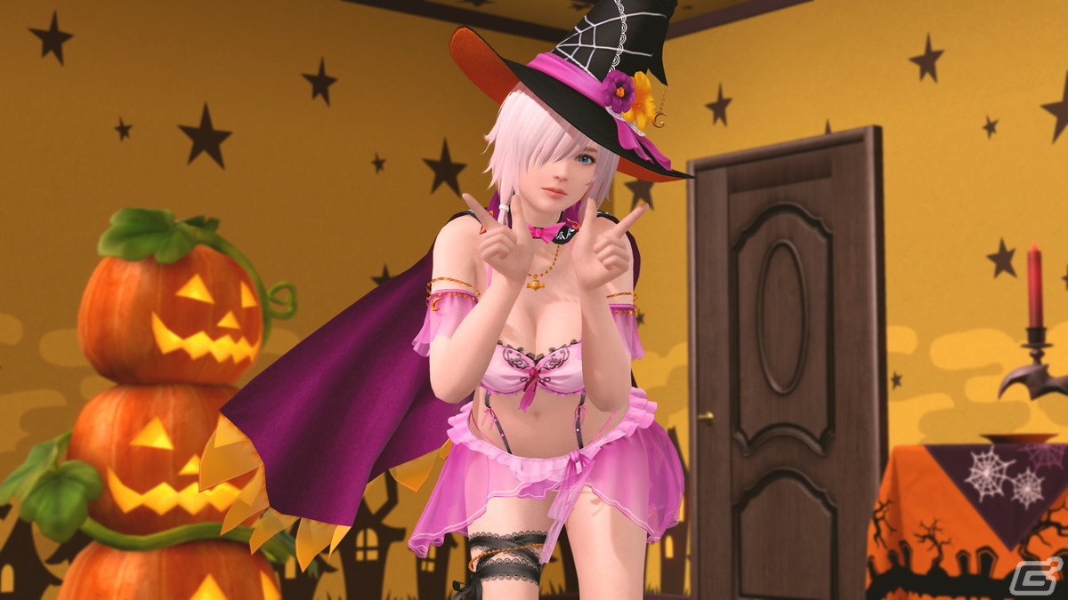 「DEAD OR ALIVE XVV」にてなつかしコーデガチャが最大70連無料のハロウィンキャンペーン第1弾が開始！の画像2