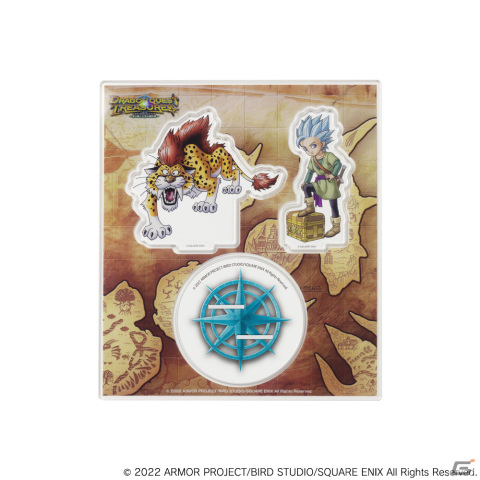 「ドラゴンクエスト トレジャーズ　蒼き瞳と大空の羅針盤」カミュとマヤのアクリルスタンドやクリアマルチケースが発売決定！の画像6