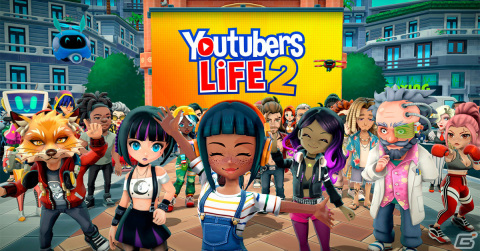 「Youtubers Life 2」新たな乗り物「一輪車」や新衣装などが登場！大型アップデート「#CityStories」が実施の画像1