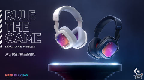 ロジクールから「ASTRO A30 ワイヤレス ゲーミング ヘッドセット」が発売―低遅延「LIGHTSPEED」や有線接続にも対応の画像1