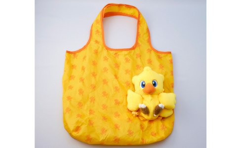 「ファイナルファンタジー」からチョコボとモーグリのぬいぐるみエコバッグが発売決定！