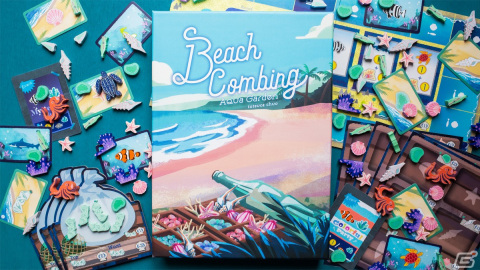 ボードゲーム「Aqua Garden」の大型拡張セット「Beach Combing」のクラウドファンディングが開催中！開始6日で2,292万円を調達の画像1