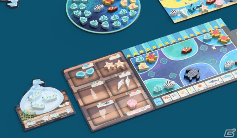 ボードゲーム「Aqua Garden」の大型拡張セット「Beach Combing」のクラウドファンディングが開催中！開始6日で2,292万円を調達の画像4