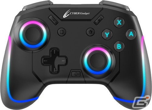 小型軽量なボディに軽い力で反応するボタンを備えた「CYBER・ゲーミングコントローラー ミニ HG（SWITCH用）」が登場の画像3