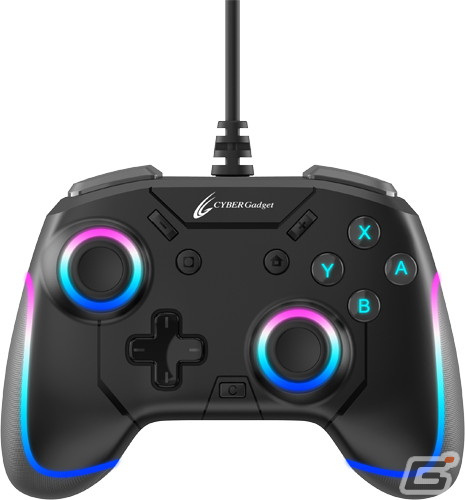 小型軽量なボディに軽い力で反応するボタンを備えた「CYBER・ゲーミングコントローラー ミニ HG（SWITCH用）」が登場の画像7