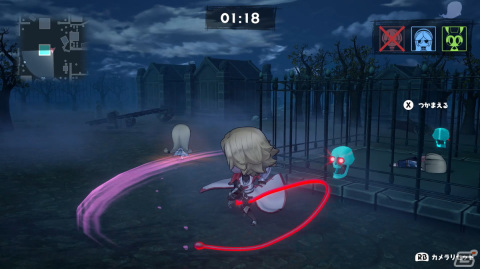 「オバケイドロ！」×「悪魔城ドラキュラ」シリーズコラボプレイレポート：アルカードとレオンを操作してハラハラドキドキのおいかけっこの画像8