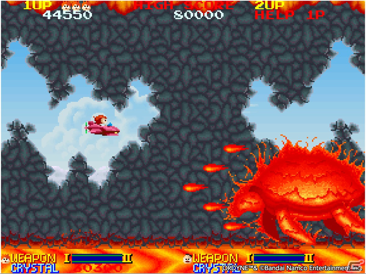 横スクロールSTG「アーケードアーカイブス オーダイン」がPS4/Switchで10月27日に配信！の画像6