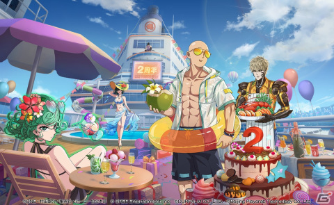 「ONE PUNCH MAN 一撃マジファイト」2周年記念の12大キャンペーンが10月29日より開催！新キャラクター「SSR＋【覚醒】ボロス」が登場の画像1