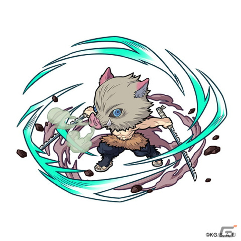 「ポコロンダンジョンズ」がアニメ「鬼滅の刃」との初コラボが11月1日に開催！「竈門炭治郎」などのキャラクター11体が先行公開の画像5