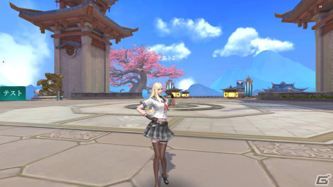 「幻想伝説」新たに日本限定スキン「制服」が公開！背中飾り「雷神」や日本限定の騎乗キャラ「柴ちゃん」についての情報もの画像6
