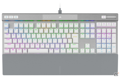 CORSAIRのゲーミングキーボード「K100 AIR WIRELESS」「K70 PRO」が11月5日に発売！AXONテクノロジーにより高速入力を実現の画像3