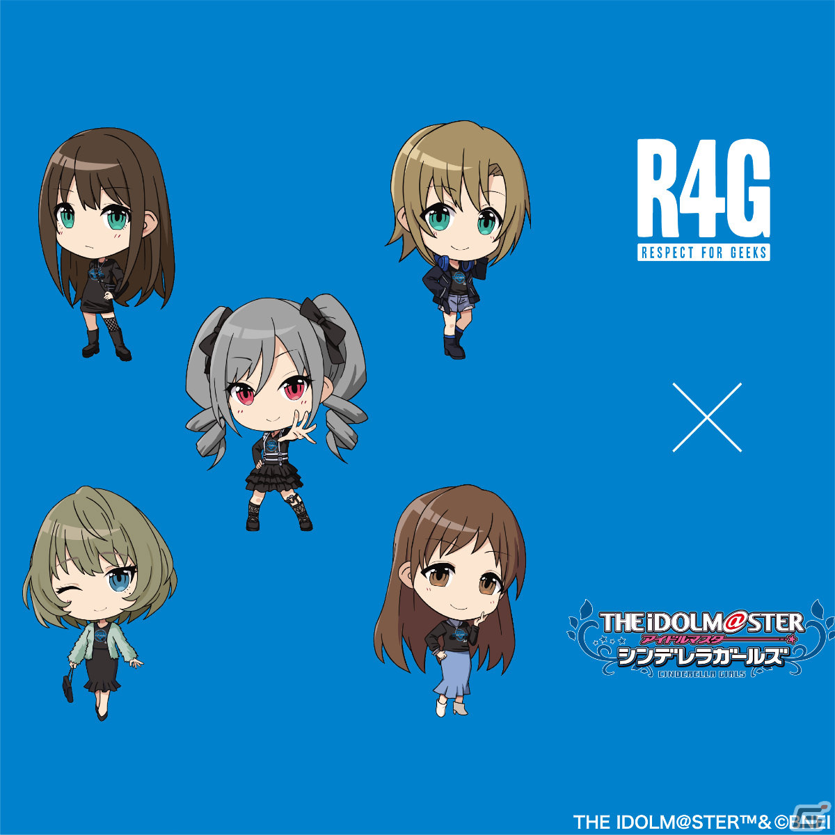 アイドルマスター シンデレラガールズ R4gコラボ第三弾は蒼ノ楽団 ロンtやラバーストラップなどのグッズが登場 Gamer