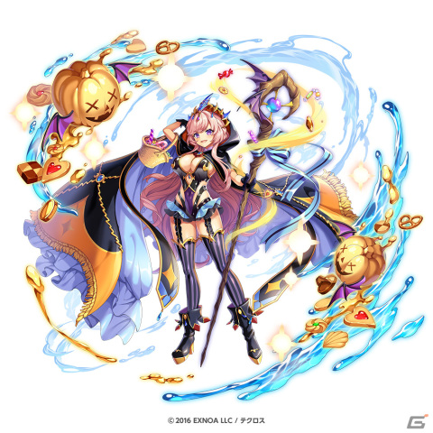 「神姫PROJECT」最大110連！「無料10連ガチャ」が開催―「バイアティス」「マモン」がハロウィン衣装で登場の画像4