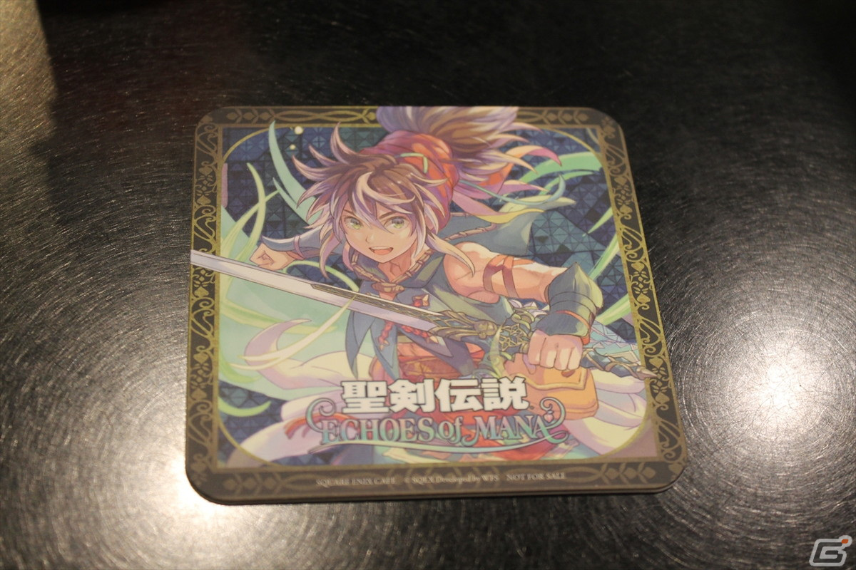 歴代キービジュアルも展示！リリース半年を記念した「聖剣伝説 ECHOES of MANA」×スクエニカフェの模様をお届けの画像25